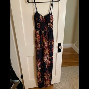 Floral jumpsuit